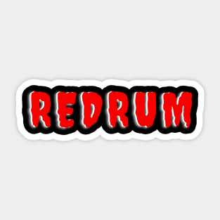 REDRUM Sticker